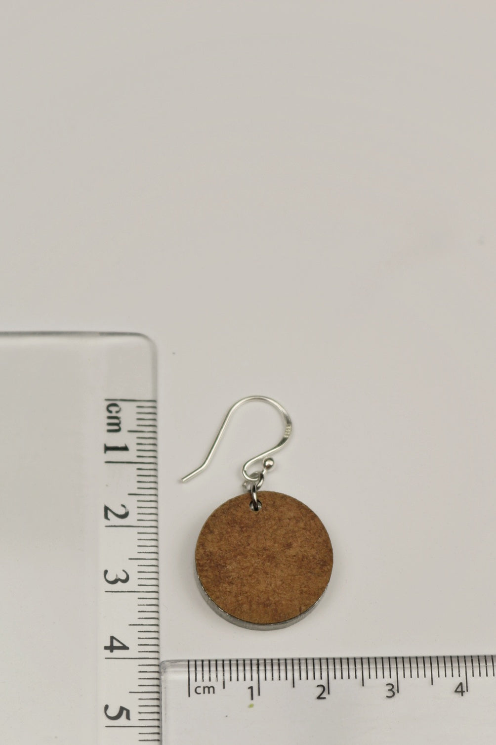 Disco Ball Silver Acrylic Earrings