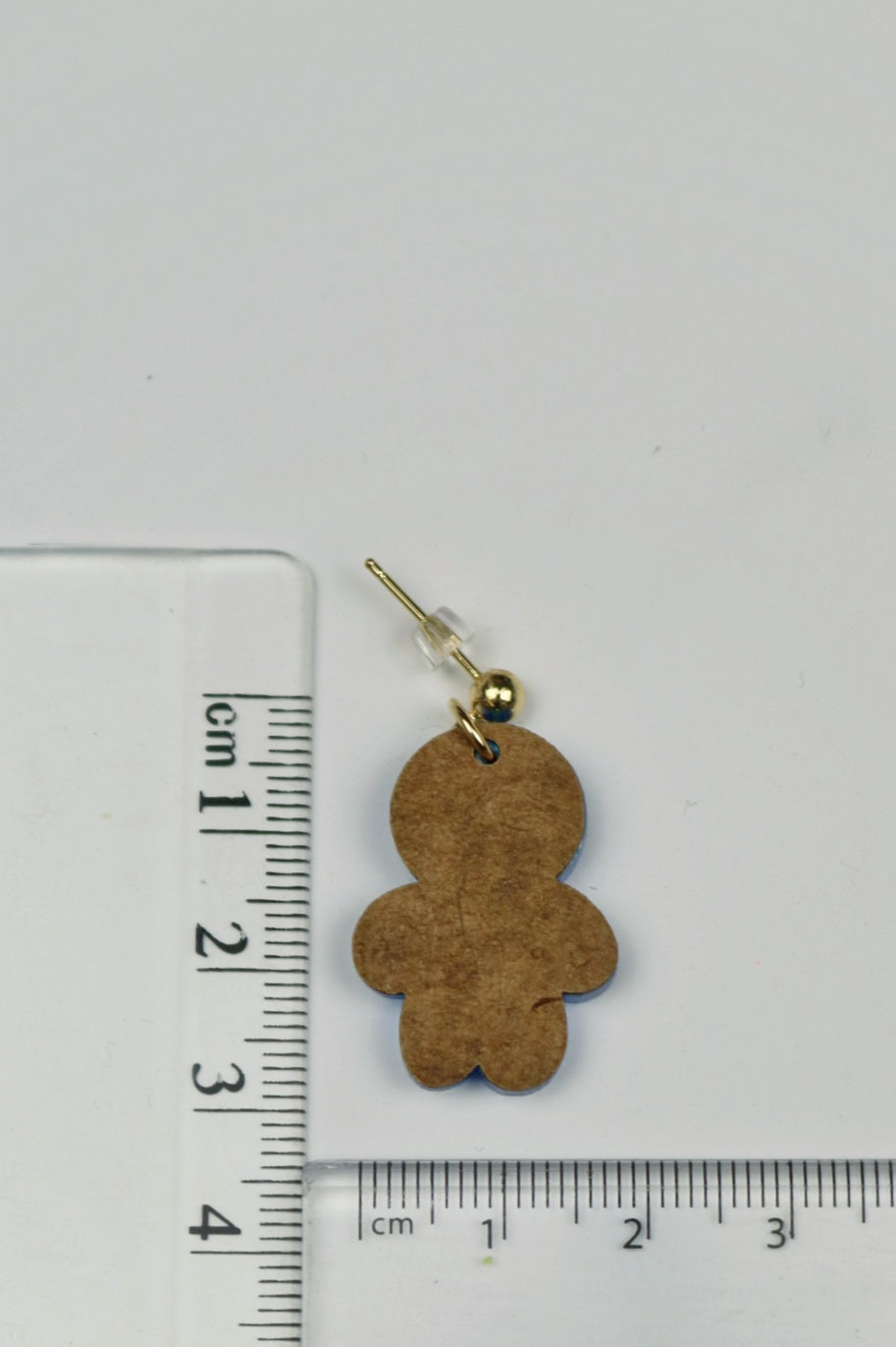 Pink Spooky Doll Mirrored Acrylic Halloween Earrings