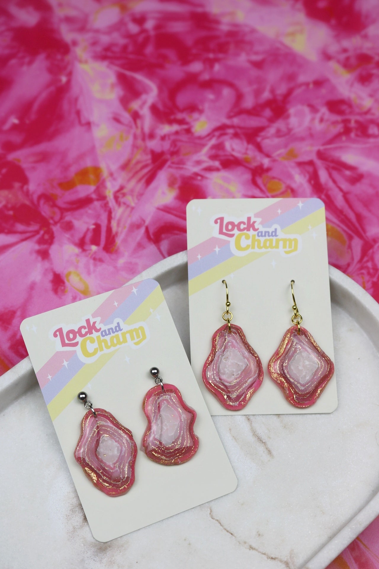 Pink Agates