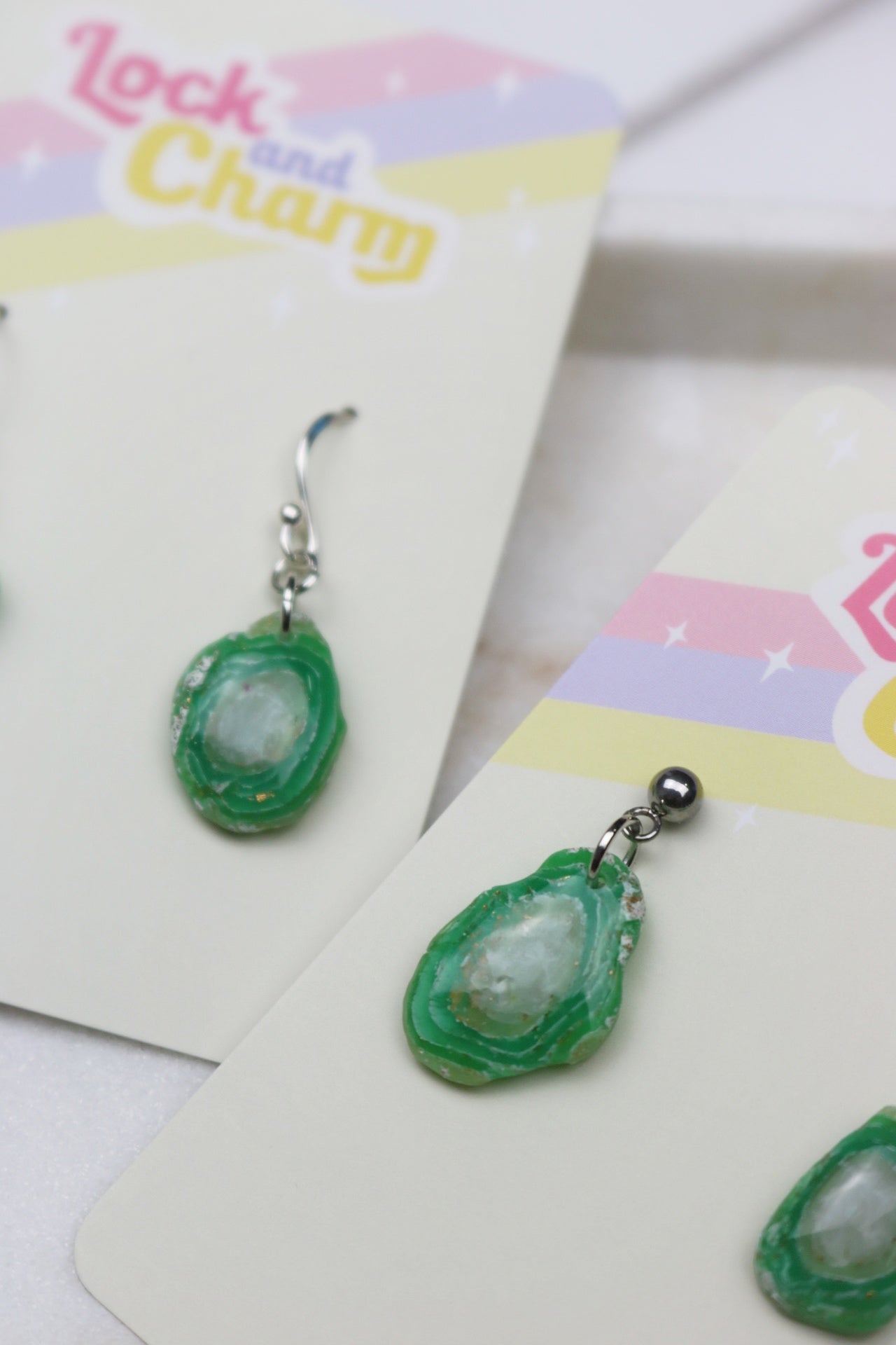MINI Green Agates