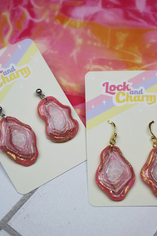 Pink Agates