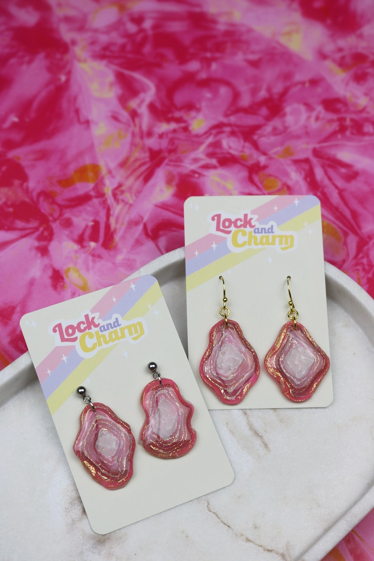 Pink Agates