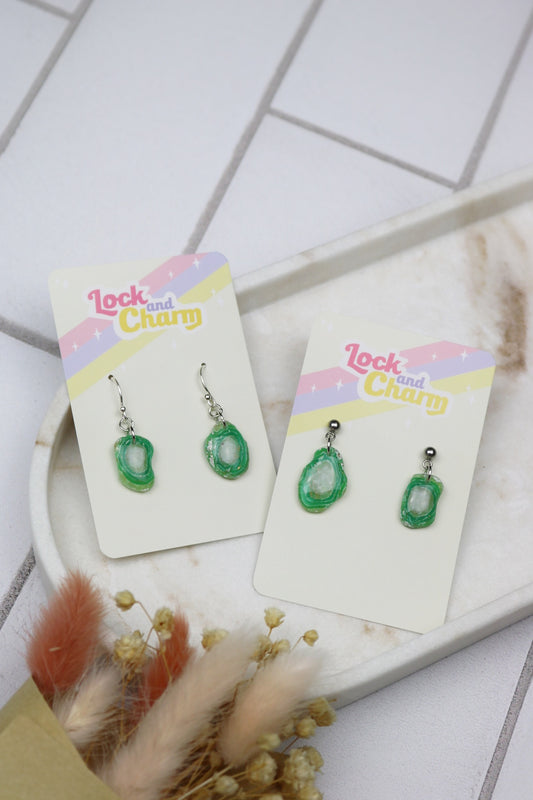 MINI Green Agates
