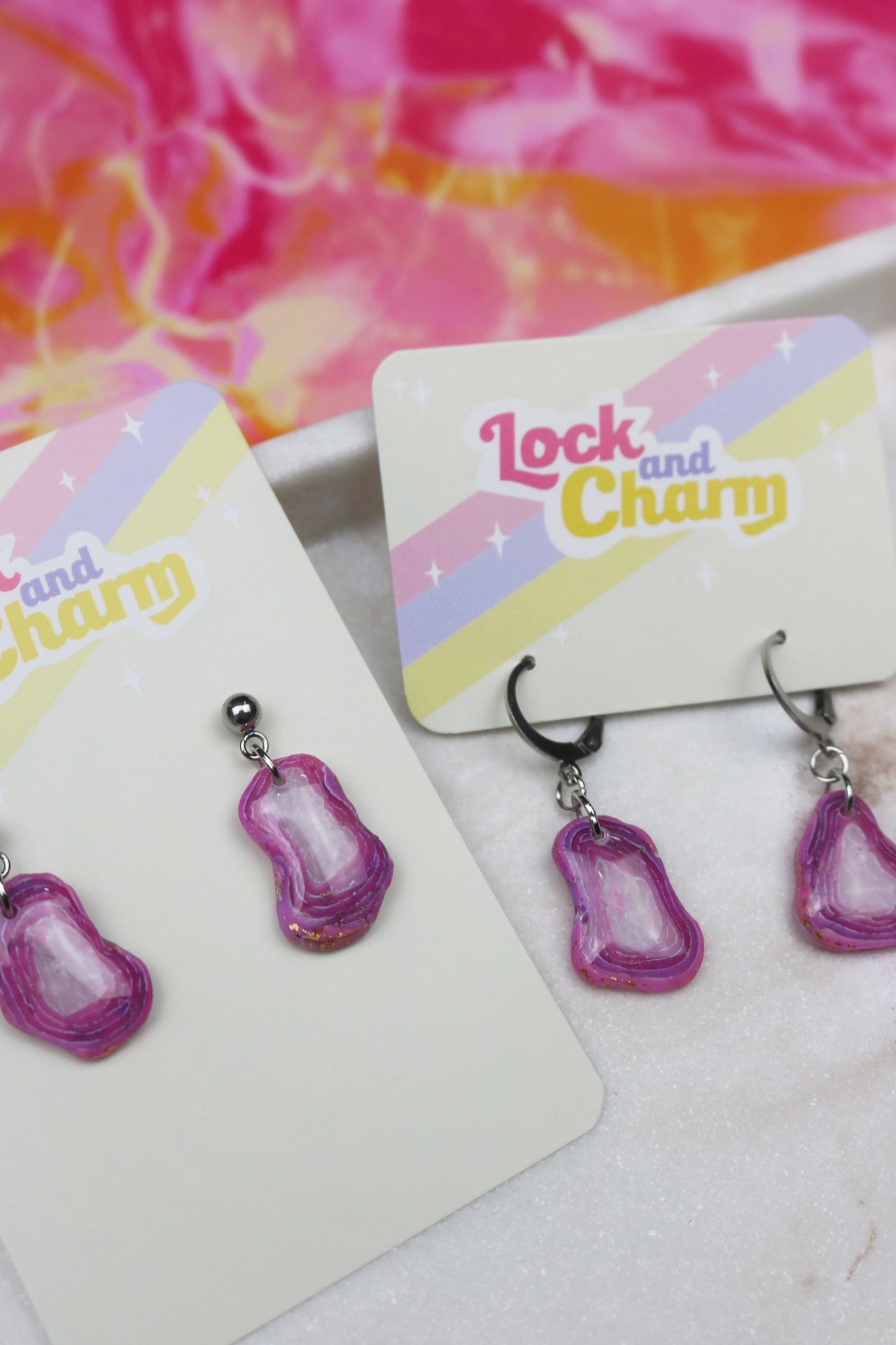 MINI Purple Agates