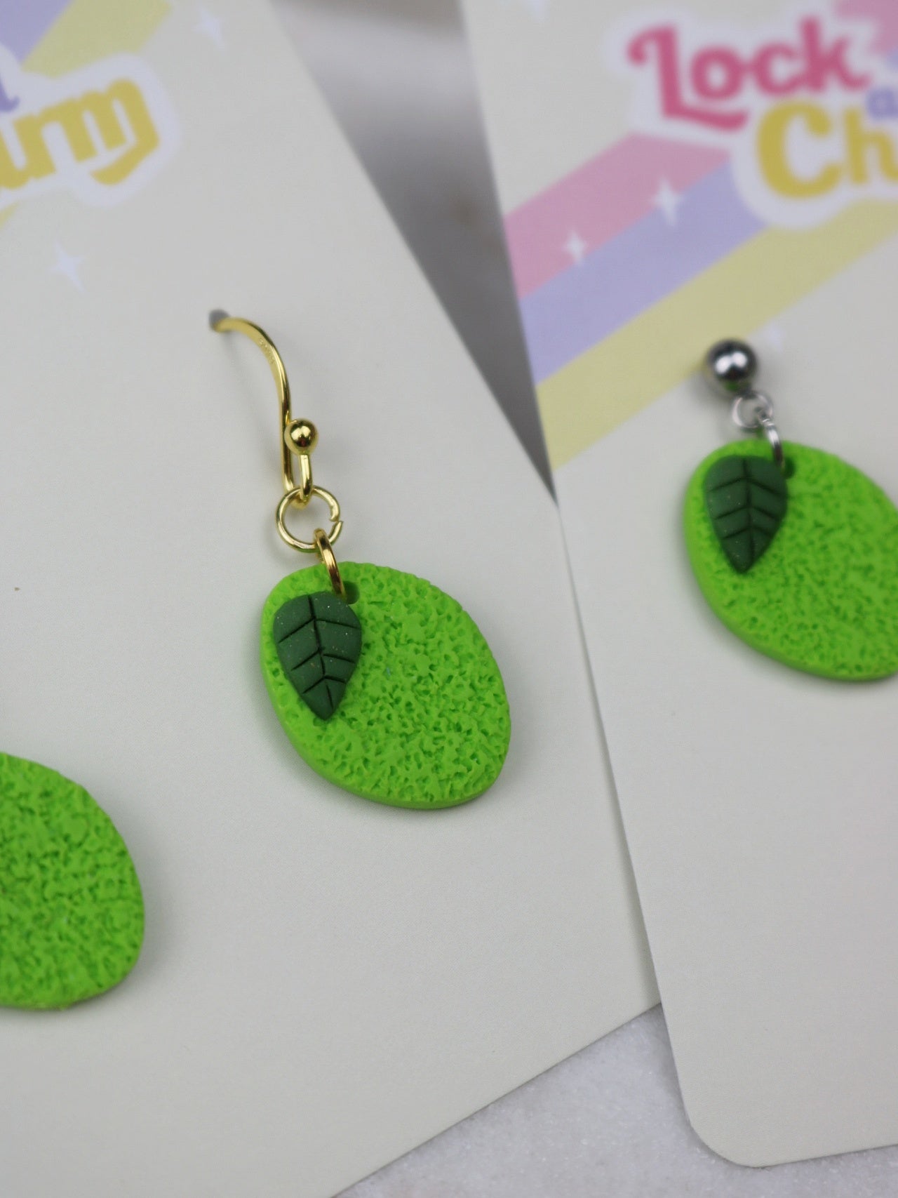 Lime Earrings